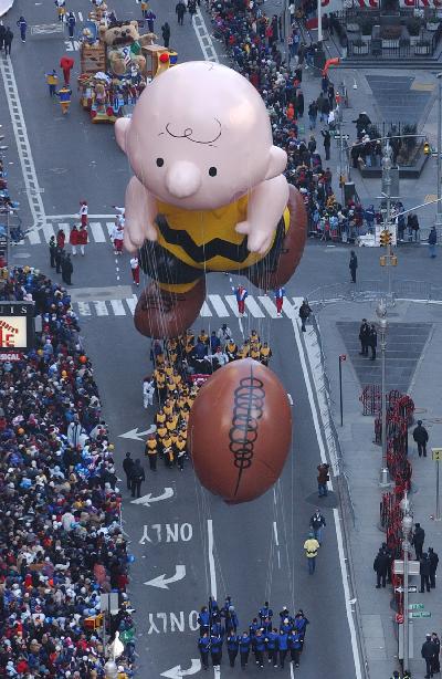 The new Macy's Charlie Brown Balloon